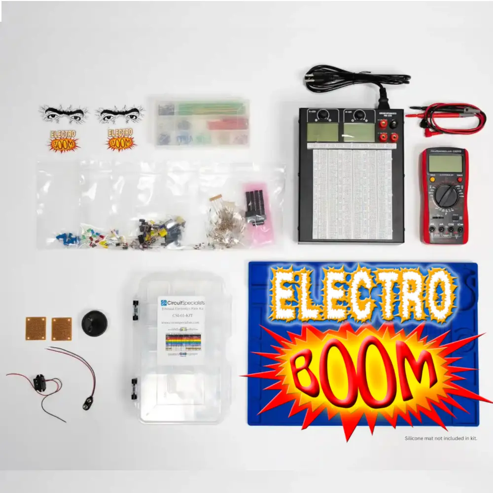 Electronic Kit  ElectroBoom X Circuit Specialists Electronic Project Kit